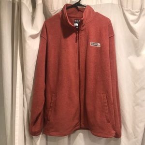 Men’s Lg, Big Dogs fleece zip-up jacket